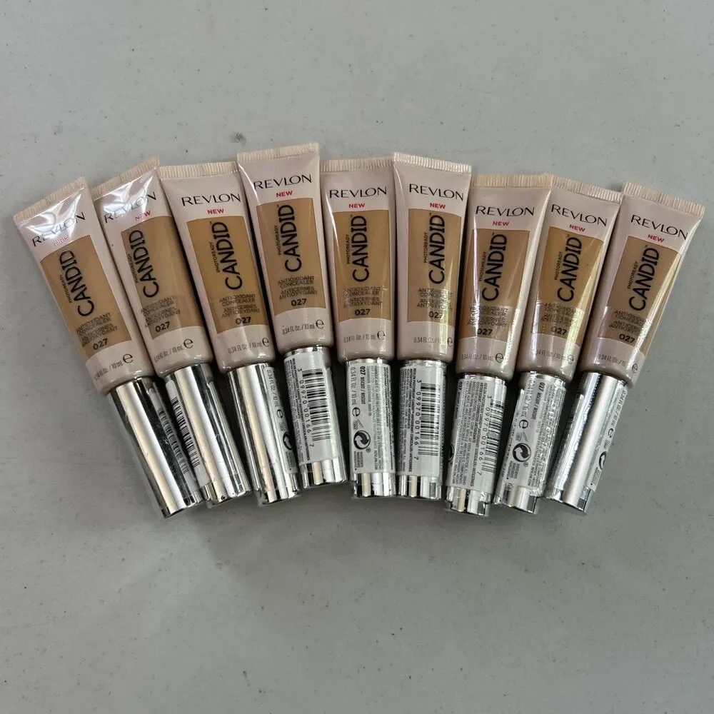 Revlon PhotoReady Candid Antioxidant Concealer 027 Biscuit .34oz Lot of 9 NEW